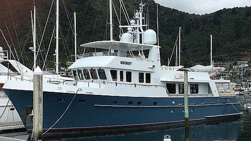 MY Maverick - Kuipers Woudsend 95' - 9,800 nms - Route: Gold Coast, Aus to Tahiti, Panama to BVIs - Capt Anthony Haggarty - May 2026