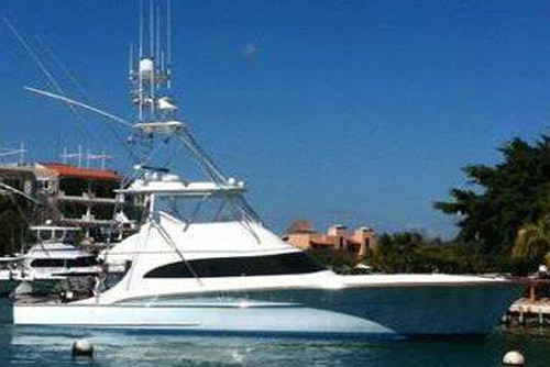 Weather-routed voyage: MY Rebecca - F&S Yachts 63' - 800 nms - Route: Port Aransas, TX to Pta Aventura, Mex - Capt Tommy Gueldner - March 2016