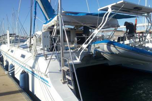 Weather routing for SY Chaotic Harmony - Catana 42' - 2,500 nms - Route: Panama to Tahiti - Capt Ian Johnstone - March 2013