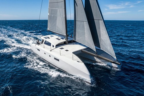 Offshore weather-routed passage: SY Artemis - Dazcat 52 ft LOA - 3,500 nms - Route: Mangareva, Gambier Islands, FP direct to Opua, NZ - Capt Thomas Hughes - March 2025