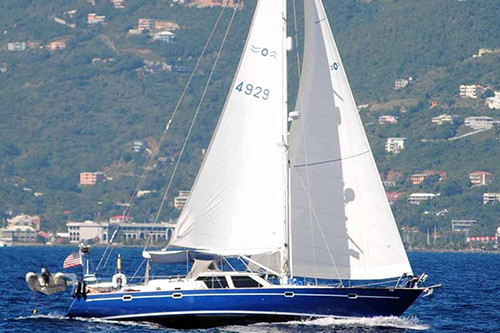 Offshore weather-routed passage: SY Relentless - Oyster 56 PH - 1,680 nms - Route: Newburyport, MA to St Martin & return - Capt Glen Stevens - May 2014