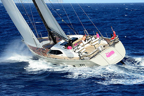 Sailing yacht
